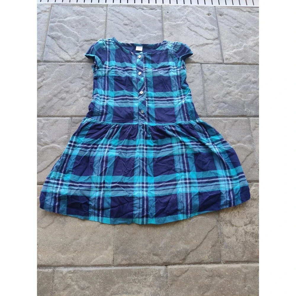 Plaid girl dress